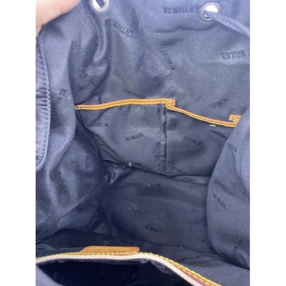 Mz Wallace Cece Moto Black Nylon Backpack - Picture 12 of 12